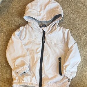 Little Bipsy White Hooded Jacket